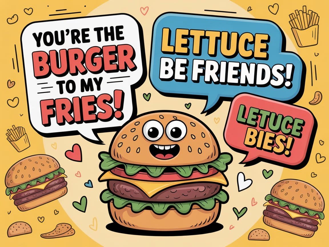 115+ Burger Puns Funny Enough to Make You Cry Laughing! 😂🔥❤️