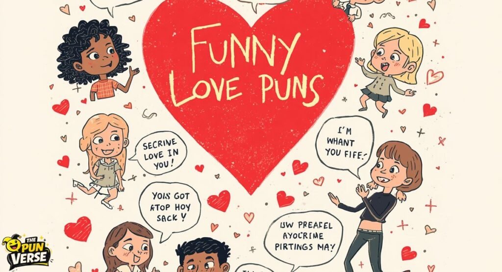 120+ Funny Love Puns One Liners: Cute & Viral Jokes to Melt Their Heart 😂🔥❤️