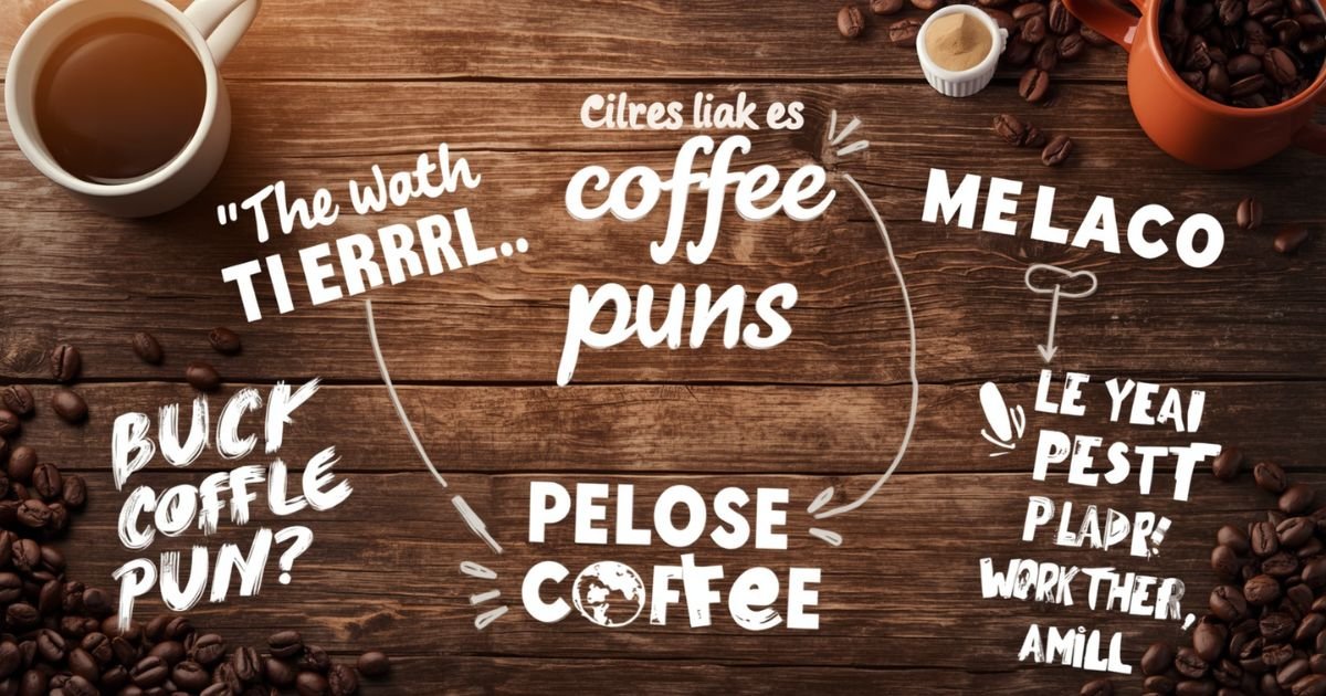 120+ Best Coffee Puns: The Ultimate Guide for a Hilarious Morning Brew!