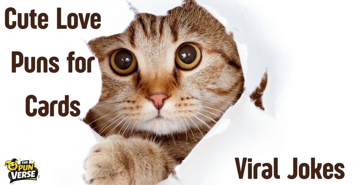 120+ Cute Love Puns for Cards: Best Viral Jokes to Melt Their Heart! ❤️😂🔥