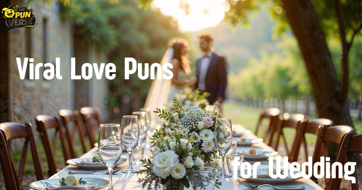 120+ Viral Love Puns for Wedding Speeches & Cards (2026) 😂🔥❤️