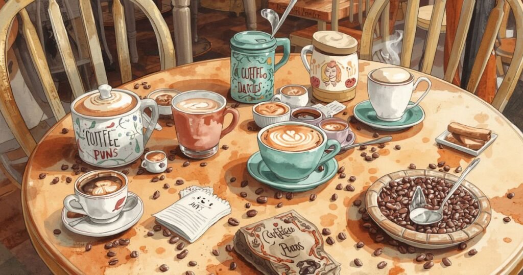 Whole Latte Love: Cute Coffee Puns for Your Perfect Match
