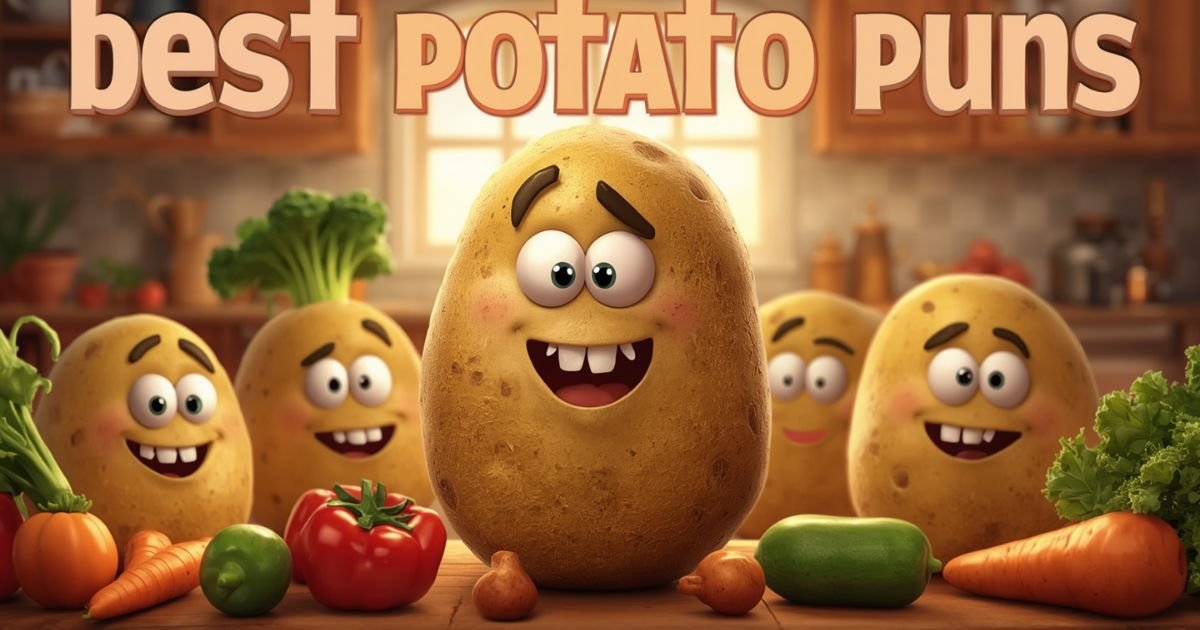 120+ Best Potato Puns That Will Spud-tacularly Make You Fry with Laughter! ππ₯β€οΈ