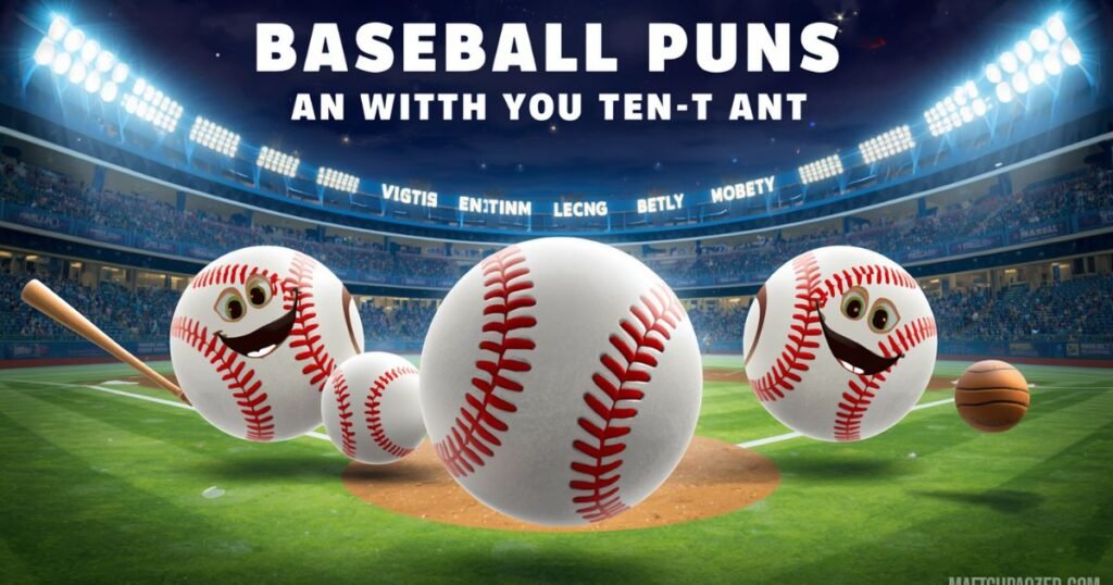 135+ Hilarious Baseball Puns to Knock Your Socks Off! ππ₯βΎ