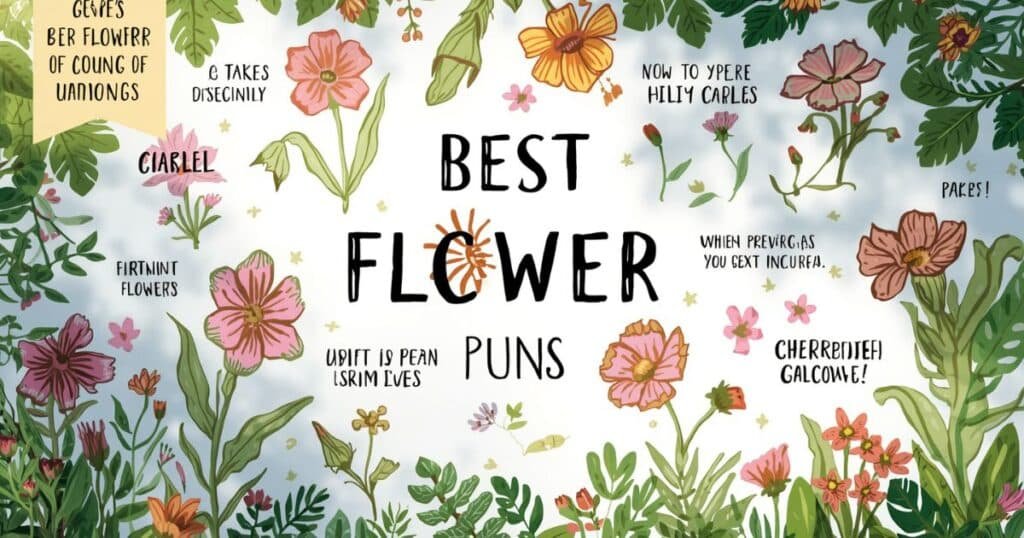 150+ Best Flower Puns: The Ultimate List of Cute & Viral Floral Jokes ππ₯β€οΈ