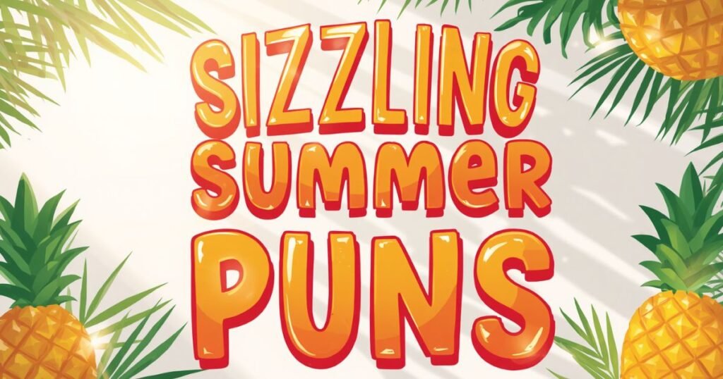150+ Sizzling Summer Puns That Will Brighten Your Day! ππ₯βοΈ
