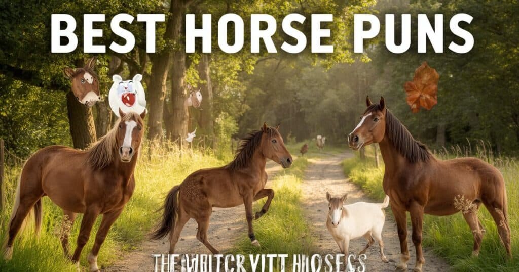 Unbridled Laughs: The Absolute Best Horse Puns to Brighten Your Day 🌟