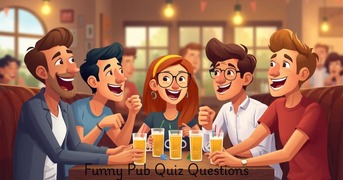 100+ Funny Pub Quiz Questions: Hilarious Quiz Night Ideas 😂🔥