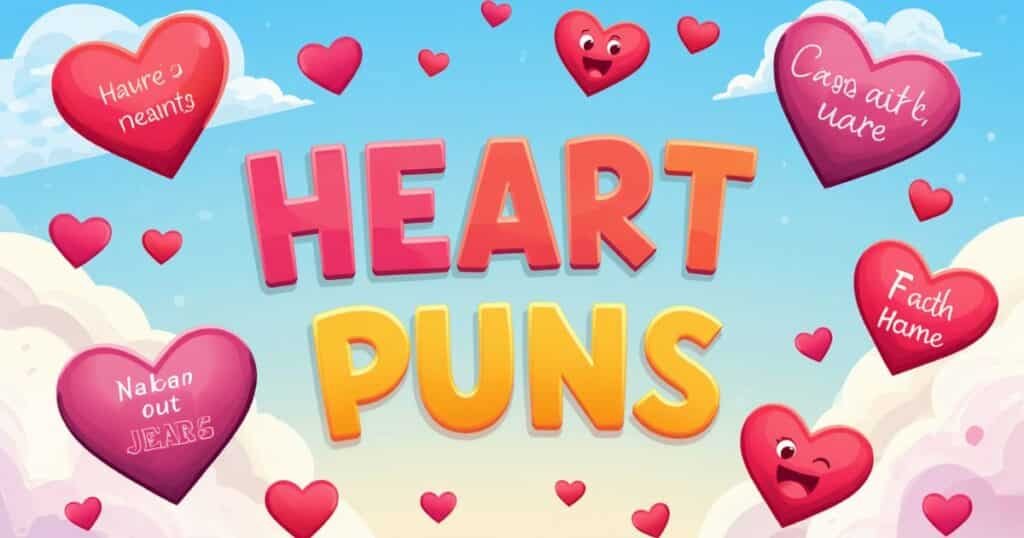 101+ Best Heart Puns That Are Un-BEAT-able, Cute, and Viral! 😂🔥❤️