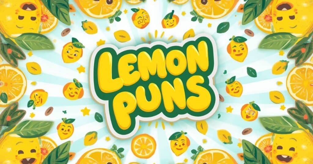 120+ Hilarious Lemon Puns That Will Make You Peel with Laughter! ππ