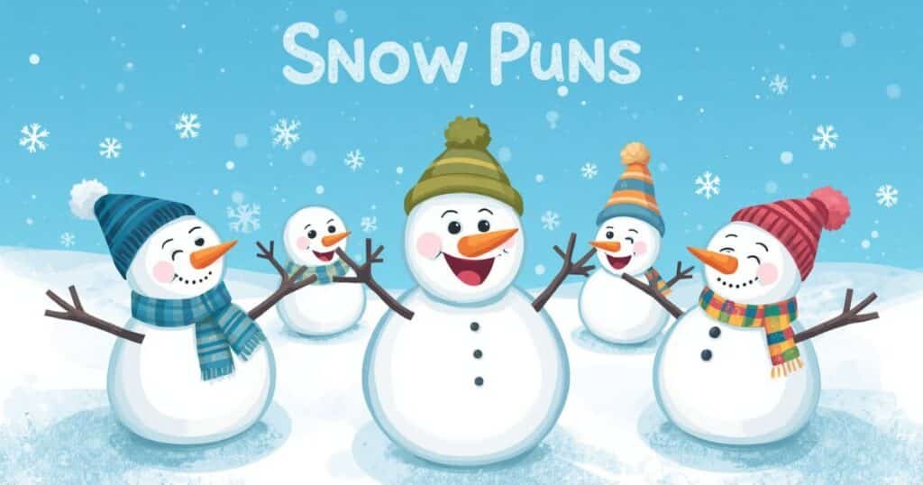 120+ Un-brrr-lievable Snow Puns That Will Melt Your Heart π₯βοΈ
