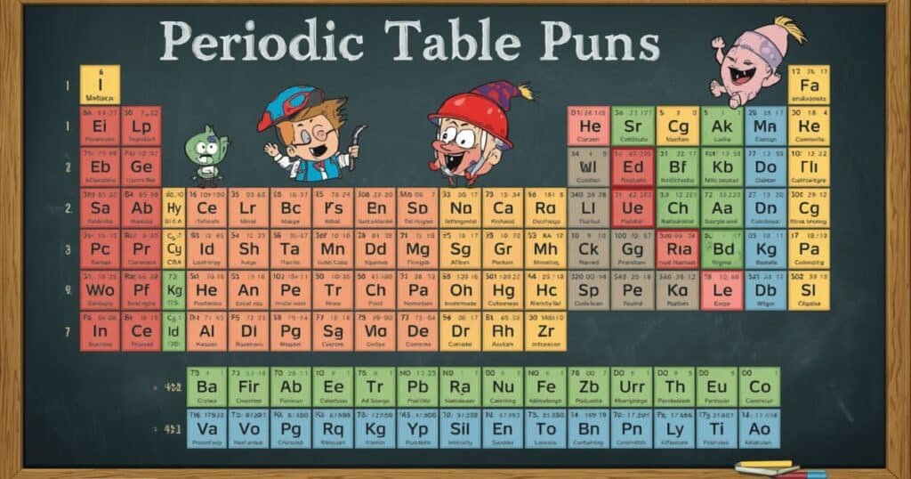 150+ Hilarious Periodic Table Puns That Are Guaranteed to Get a Reaction!