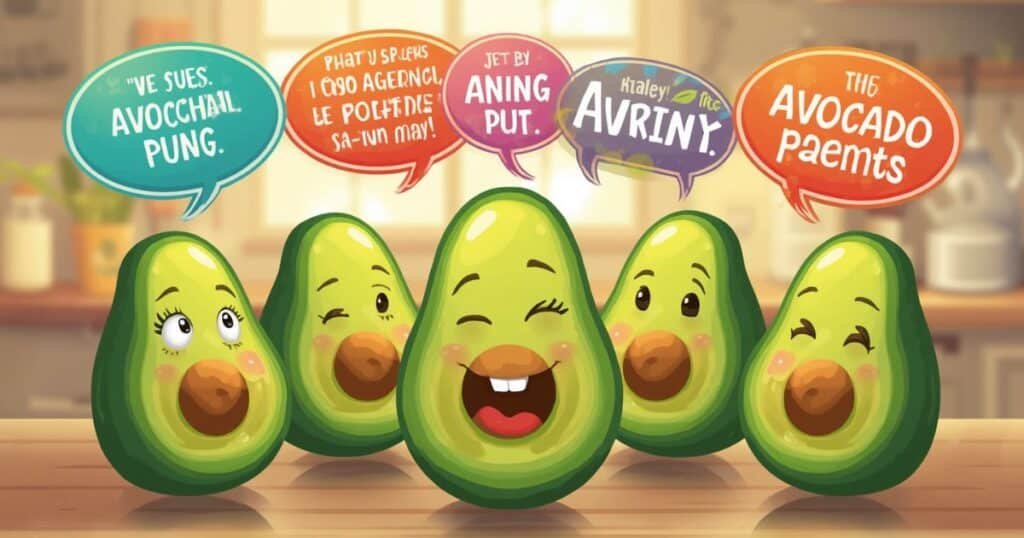 Cute Avocado Puns to Make Your Pit Flutter