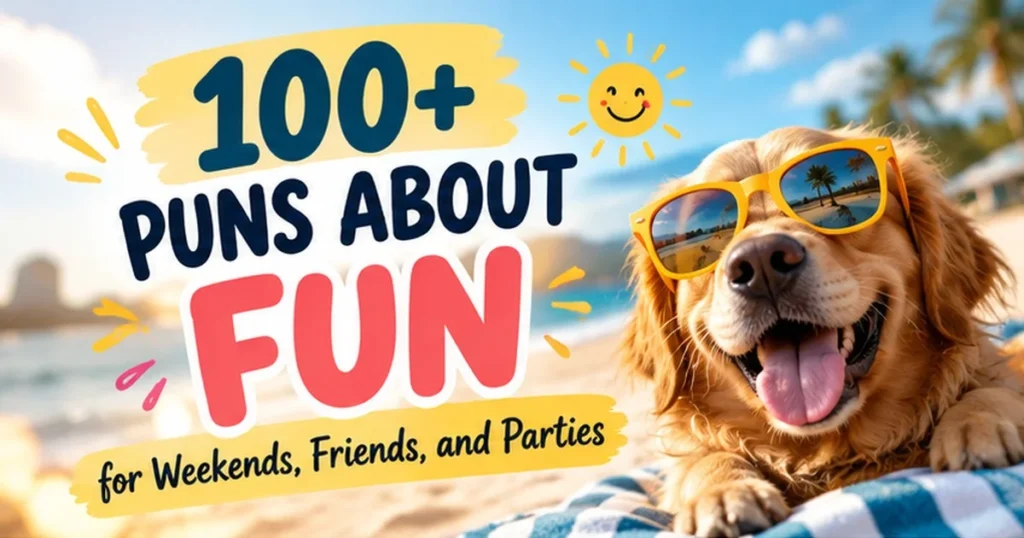 100+ Puns About Fun for Weekends, Friends, and Parties