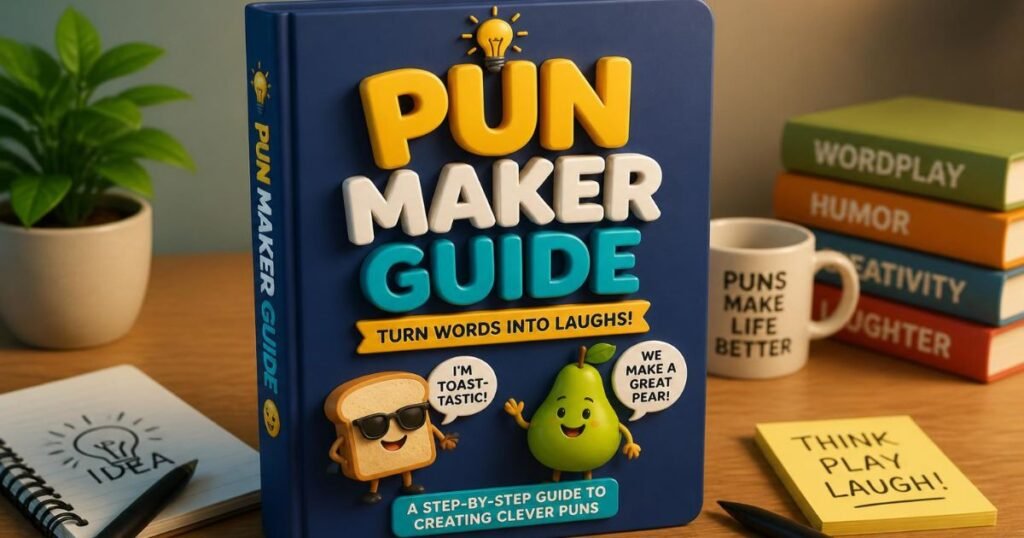 102+ Pun Maker Guide: How to Create Funny Puns That Actually Work