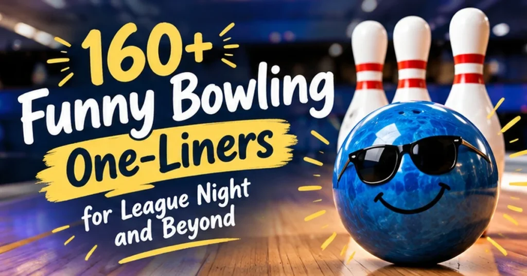 160+ Funny Bowling One-Liners for League Night and Beyond