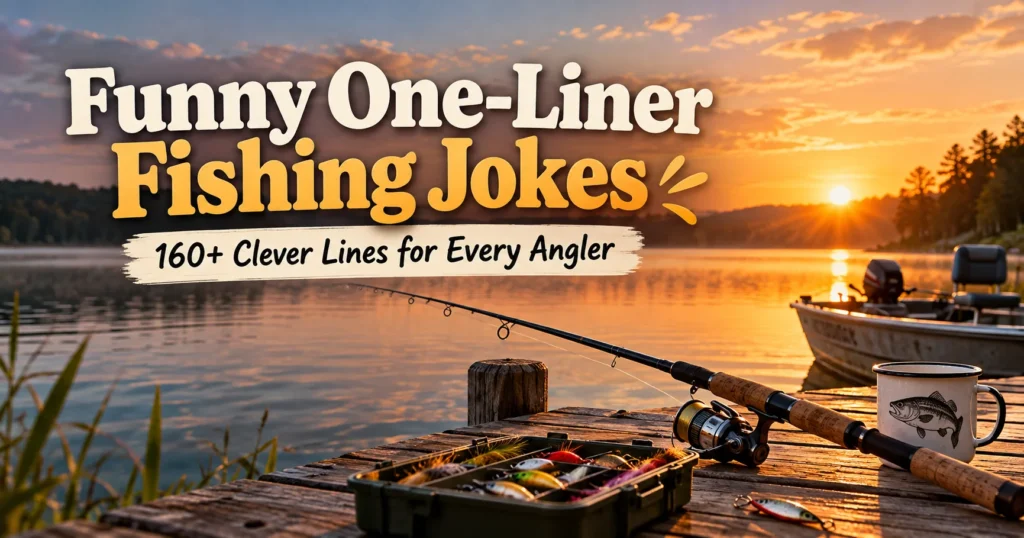 160+ Funny One-Liner Fishing Jokes for Every Angler