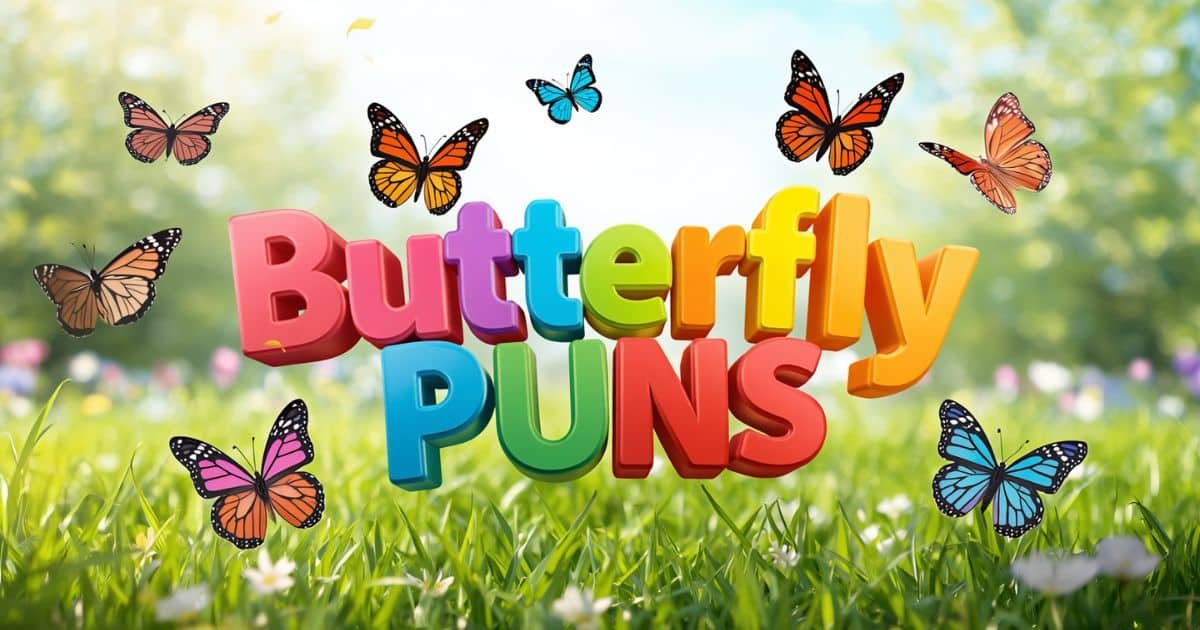 220+ Butterfly Puns, Jokes, and Winged One-Liners
