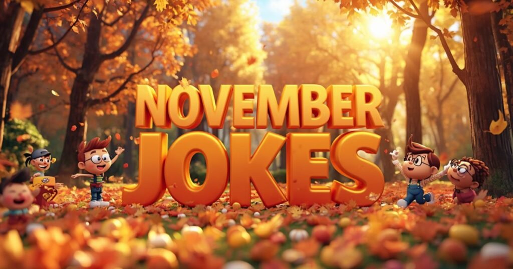 225+ November Jokes for Cozy Late-Fall Laughs