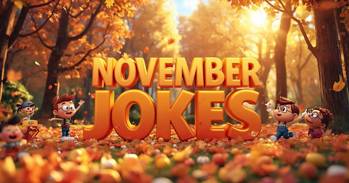 225+ November Jokes for Cozy Late-Fall Laughs