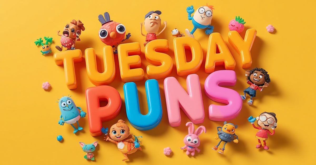 225+ Tuesday Puns to Brighten the Week