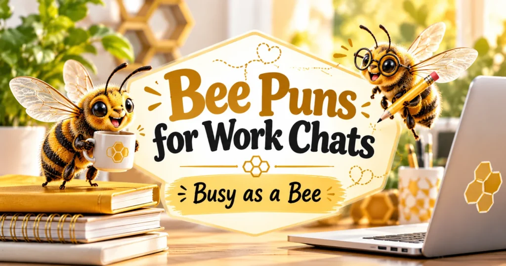 Bee Puns for the Office and Work Chat