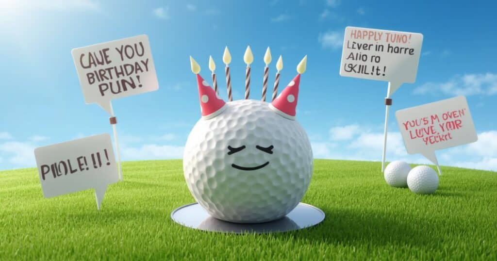 Best Birthday Golf Puns for a Par-Tee