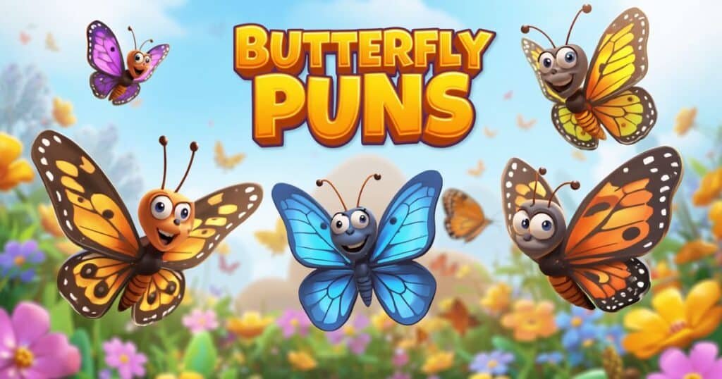 Butterfly Puns for Kids