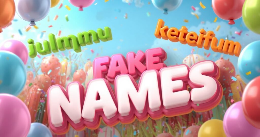 Character and Story Pun Names