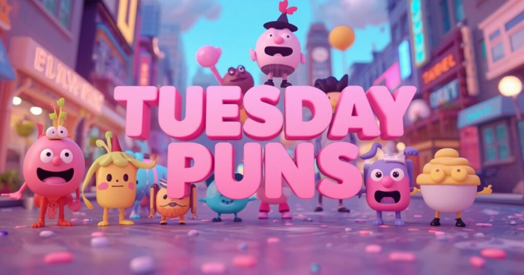 Clean Tuesday Puns for Kids and Families