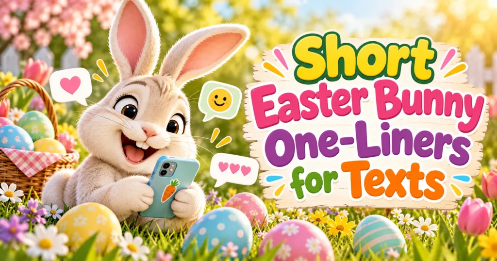 Easter Bunny Captions for Instagram and TikTok