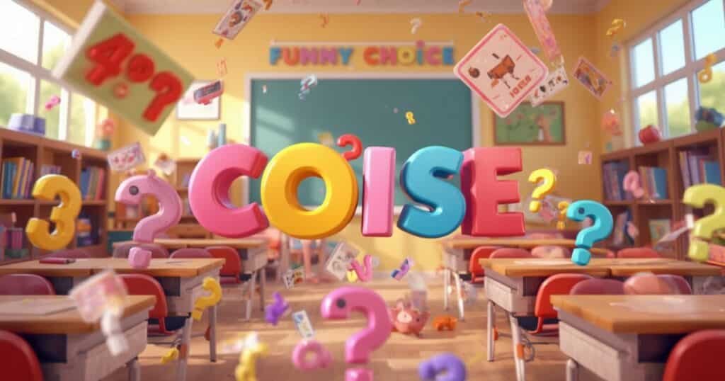 Funny Multiple Choice Questions for Kids