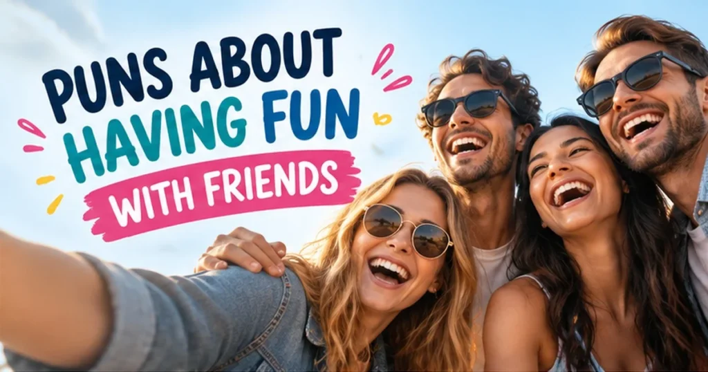 Funny Puns About Having Fun with Friends