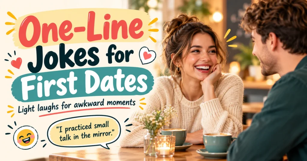 One-Line Jokes for First Dates