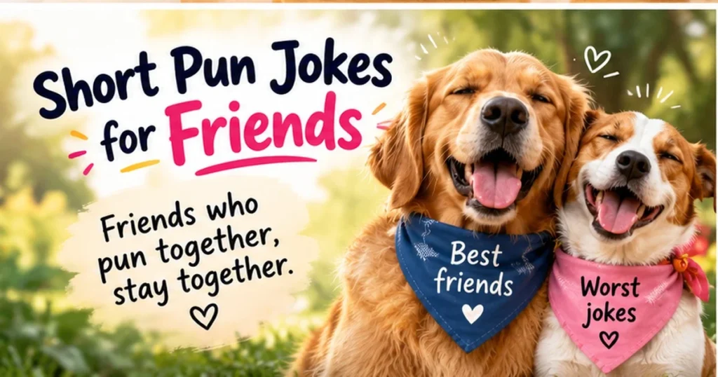 Short Pun Jokes for Friends