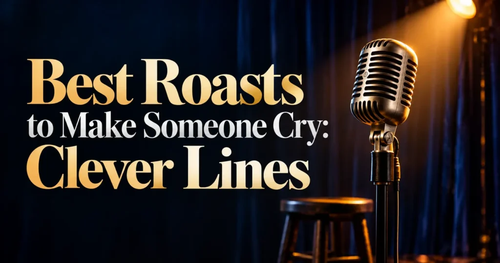 100+ Best Roasts to Make Someone Cry: Clever Lines