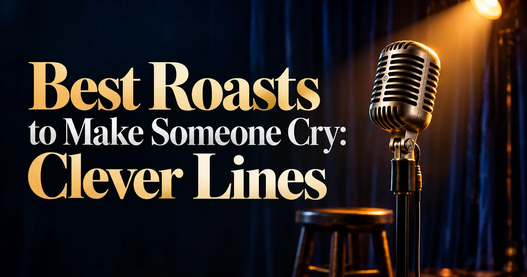 100+ Best Roasts to Make Someone Cry: Clever Lines