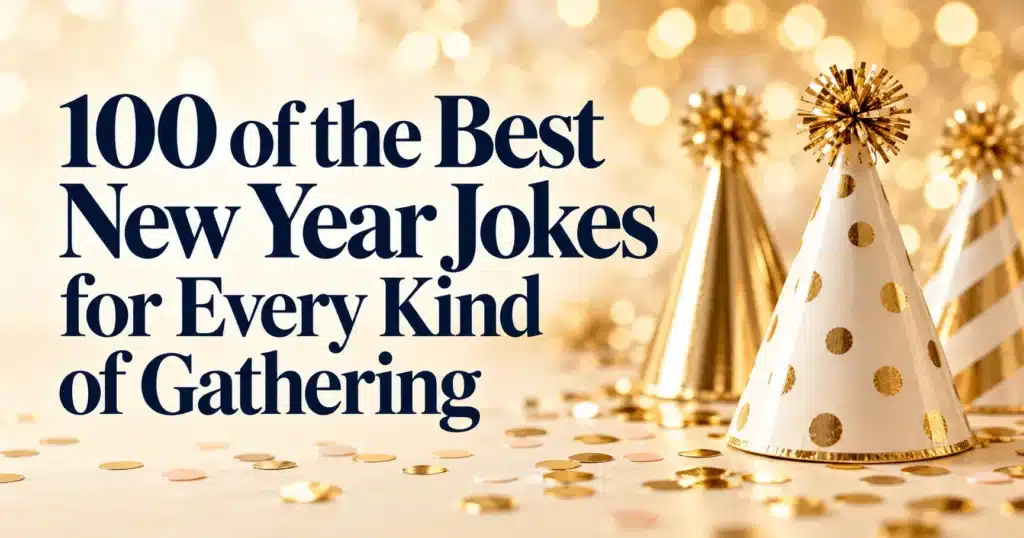 100+ of the Best New Year Jokes for Every Kind of Gathering