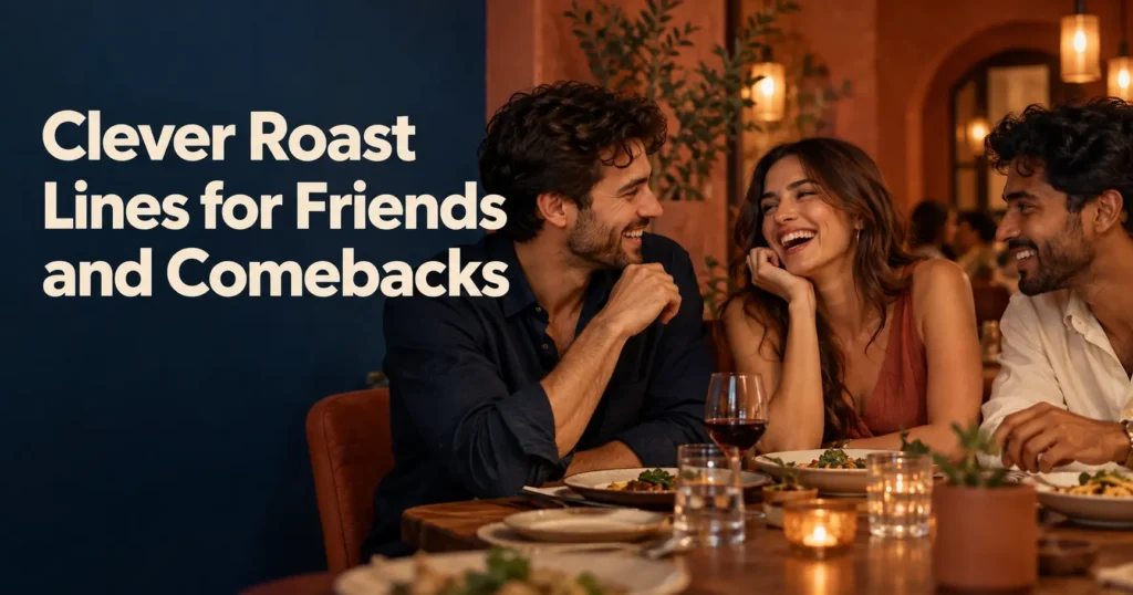 101+ Clever Roast Lines for Friends and Comebacks
