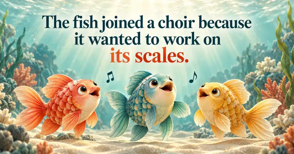Fins, scales, and tails with a second meaning