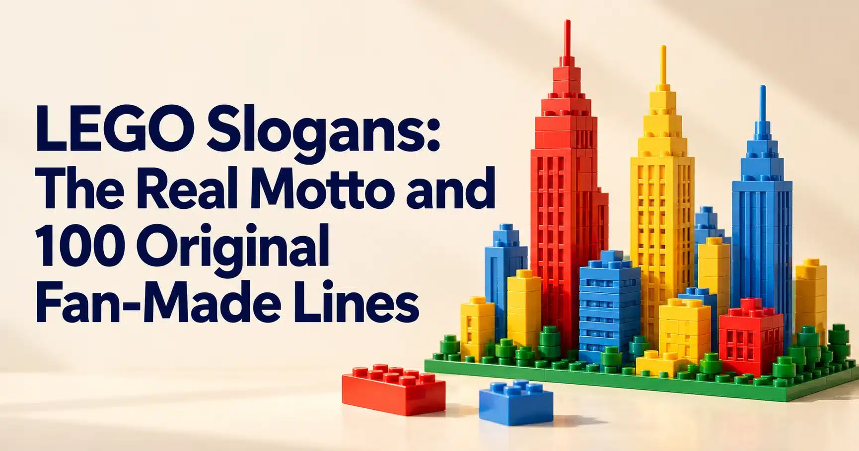 LEGO Slogans: The Real Motto and 100+ Original Fan-Made Lines