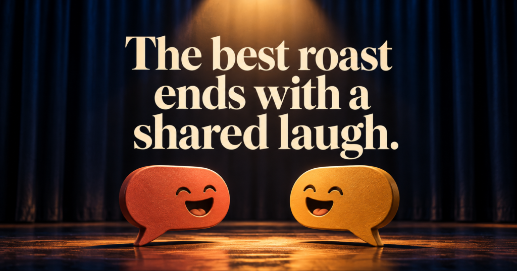 Sarcastic Praise With a Hidden Punchline